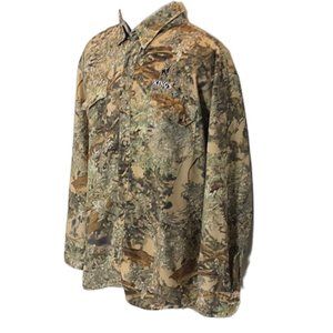 King's Outdoor World Men's Camo Long Sleeve Hunting Button Down Shirt Medium M